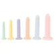 You2Toys - Six in a Row - set de entrenadores de dildo - 6 uds (de colores)