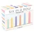You2Toys - Six in a Row - set de entrenadores de dildo - 6 uds (de colores)