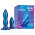 Durex Deep & Deeper - set de plugs anales - 2 piezas - azul
