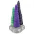 Beasty Cocks - Dildo triple tentáculo - silicona morado