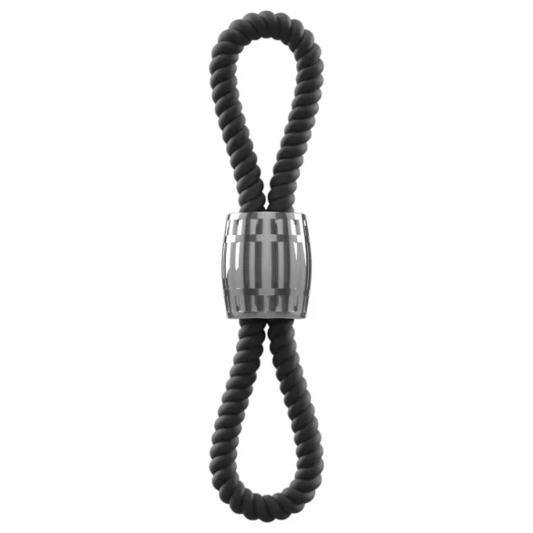 Rebel Cock Strap - aro doble para pene ajustable de silicona (87 g)