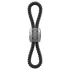 Rebel Cock Strap - aro doble para pene ajustable de silicona (87 g)