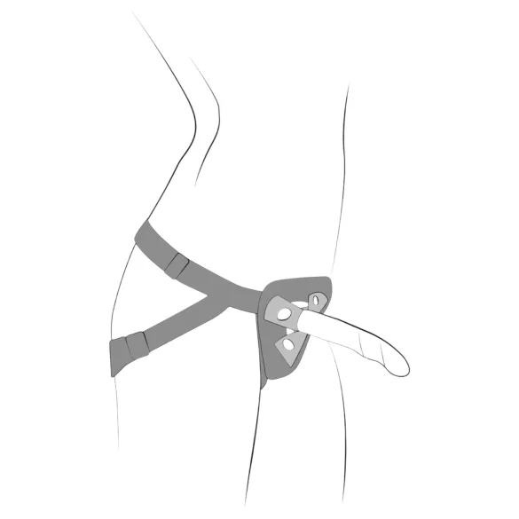 ROMP - kit de pegging - negro y azul