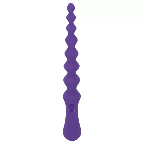 You2Toys - Dildo anal flexible con bolas - silicona lila