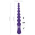 Dildo flexible de bolas (lila) - You2Toys