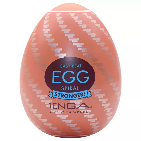 TENGA Egg Spiral Stronger - masturbador masculino en forma de huevo - 1 unidad