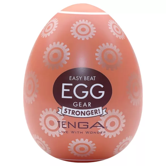 TENGA Egg Gear Stronger - masturbador masculino en forma de huevo - 1 unidad