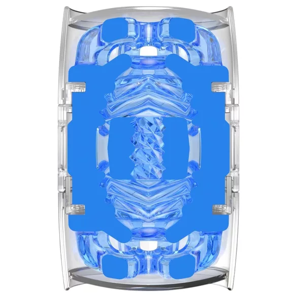 Fleshlight Quickshot Turbo - masturbador portátil masculino - azul