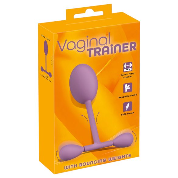 You2Toys - ejercitador pélvico femenino - silicona lila