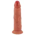 Realistixxx - consolador realista doble capa - color natural