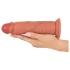 Realistixxx - consolador realista doble capa - color natural