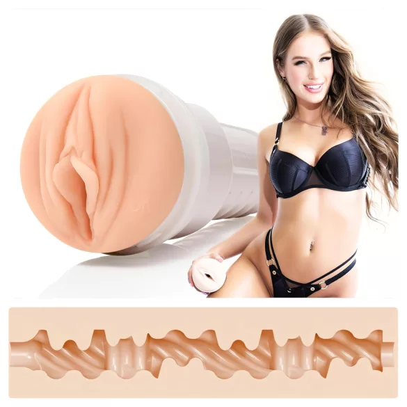 Fleshlight Sky Bri Celestial - masturbador realista - vagina - color natural