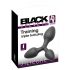 Black Velvets - plug anal triple - silicona negro