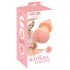Nature Skin - plug anal y funda pene - color natural