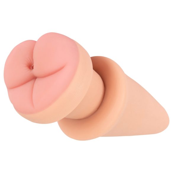 Nature Skin - plug anal y funda pene - color natural