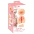 Nature Skin - masturbador doble orificio vagina y boca - color natural