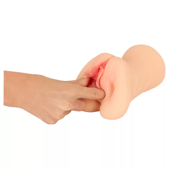 Nature Skin - masturbador vaginal y oral (color natural)