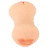 Nature Skin - masturbador vaginal y oral (color natural)