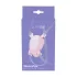 Arnés de lujo para vibrador de clítoris (blanco)