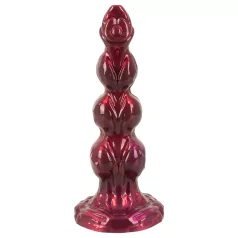   Beasty Cocks - Werewolf Willie consolador con ventosa - burdeos (21 cm)