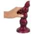 Beasty Cocks - Werewolf Willie consolador con ventosa - burdeos (21 cm)