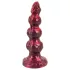 Beasty Cocks - Werewolf Willie consolador con ventosa - burdeos (21 cm)