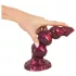 Beasty Cocks - Werewolf Willie consolador con ventosa - burdeos (21 cm)