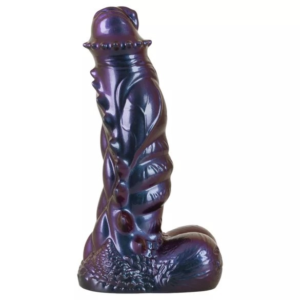 Beasty Cocks Tech-Zilla Bang - consolador monstruo con ventosa (morado)