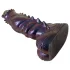 Beasty Cocks Tech-Zilla Bang - consolador monstruo con ventosa (morado)