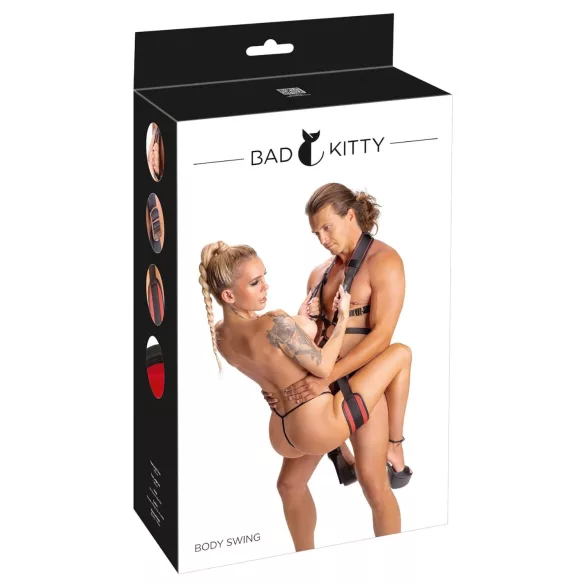 Bad Kitty - arnés sexual (negro)