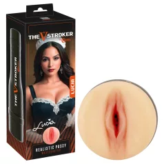   Rebel The V-Stroker Lucia - masturbador vagina realista (color carne)