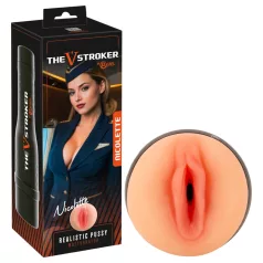   Rebel The V-Stroker Nicolette - masturbador con vagina realista (color carne)
