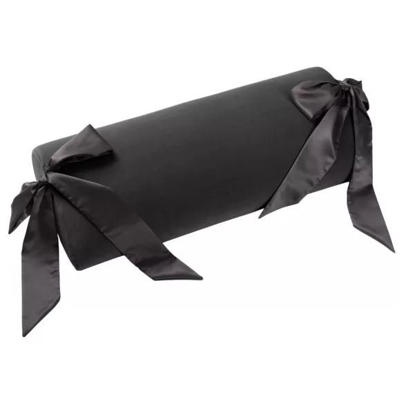 Liberator - cojín sexual con ataduras de satén (negro)