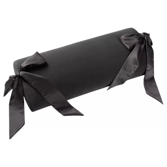 Liberator Ravish - cojín sexual con ataduras de satén (negro)