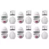 LOVENSE Kraken - huevo masturbador - 6 uds (blanco)