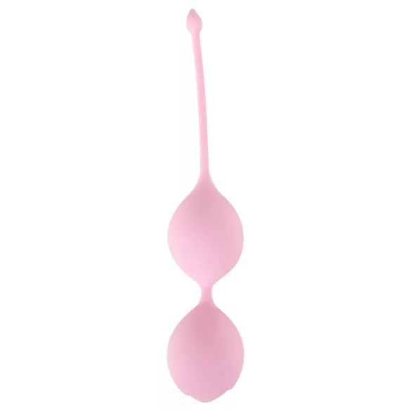Cuties - bolas geisha de silicona de doble bola (rosa)