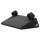 Liberator Bondage - cojín sexual posicionador en forma de cuña con esposas (negro)