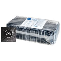 EXS Black - preservativo de látex - negro - 100 unidades