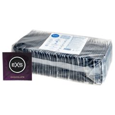   EXS - preservativo sabor chocolate - negro - caja 100 unidades