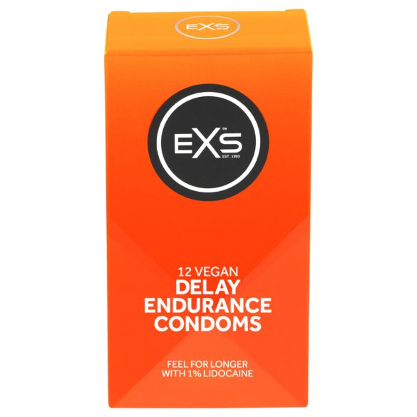 EXS Delay - preservativo retardante - látex - 12 unidades