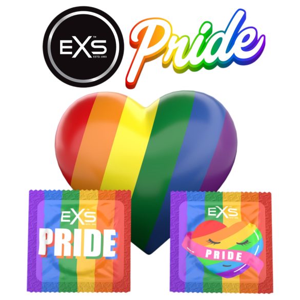 EXS Pride - preservativo de látex - 144 unidades