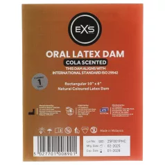 EXS - campo bucal para sexo oral - sabor cola