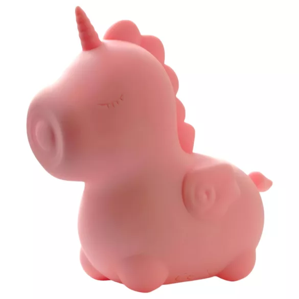 Unihorn Heart Throb - succionador de clítoris recargable - silicona rosa