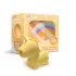 Unihorn Bean Blossom - succionador de clítoris recargable - silicona amarilla