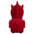 Unihorn Blaze Diablo - Succionador de clítoris recargable - silicona roja