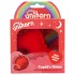 Unihorn Cupid's Beau - succionador de clítoris recargable - silicona roja