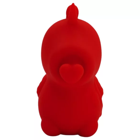 Unihorn Cupid's Beau - succionador de clítoris recargable - silicona roja