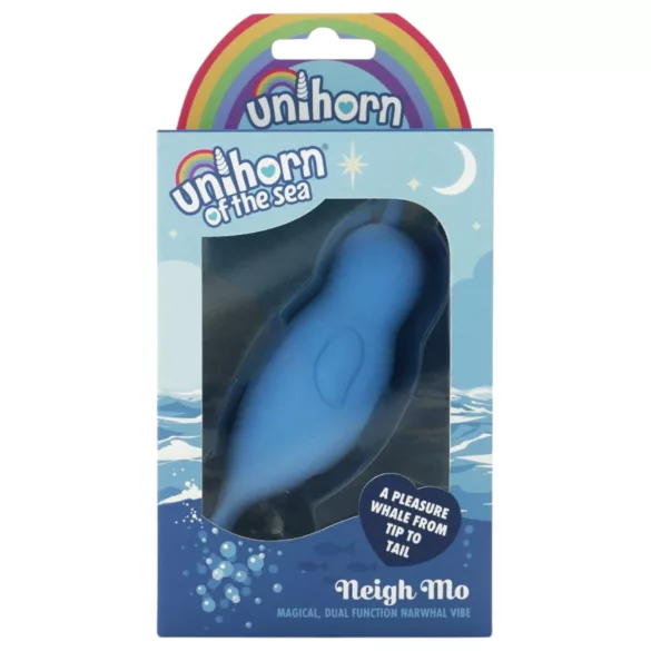 Unihorn Of The Sea - succionador de clítoris recargable - silicona azul