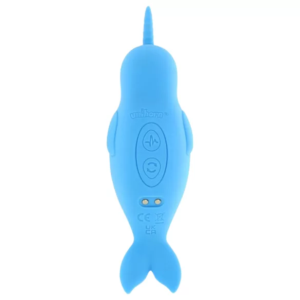Unihorn Of The Sea - succionador de clítoris recargable - silicona azul