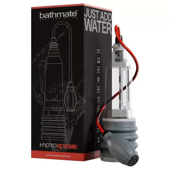 Bathmate HydroXtreme 8 - hidrobomba, sin accesorios (transparente)